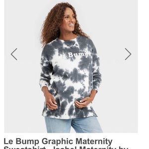 Like new worn twice Tie dye Isabel Maternity sweatshirt